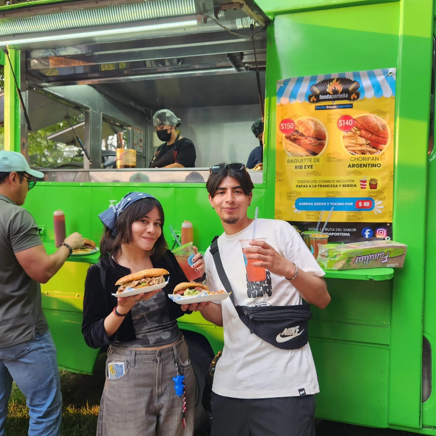 Food truck en evento